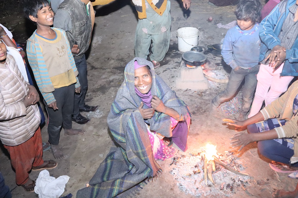 blanket drive in delhi by pushti foundation